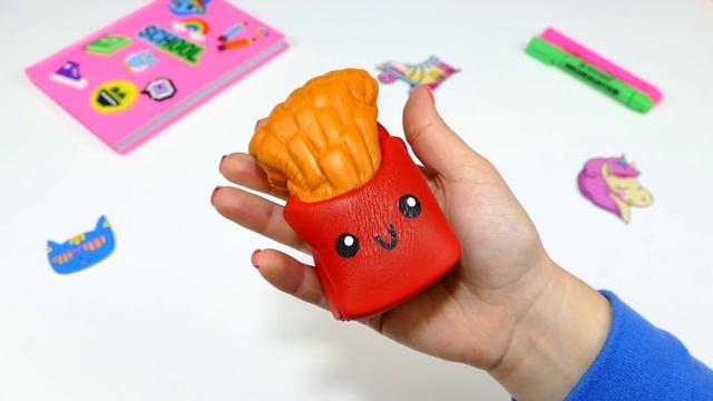 СКВИШИ АНТИСТРЕСС SQUISHY FOOD ПРОТИВ настоящая ЕДА смотреть онлайн