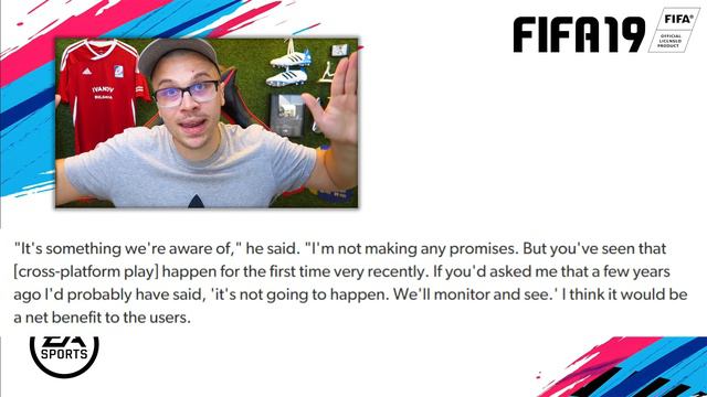FIFA 19 CROSS-PLATFORM PLAY - NEW UNIQUE FEATURE?