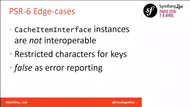 SymfonyLive Paris 2016 - Nicolas Grekas - PSR 6 & Symfony Cache de la perf en standard смотреть онлайн