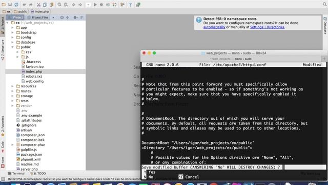 Установка laravel в phpstorm смотреть онлайн