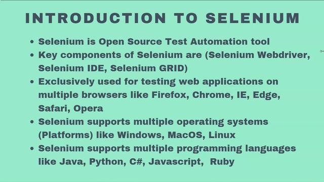 Selenium WebDriver Tutorial #1 - Introduction to Selenium смотреть онлайн
