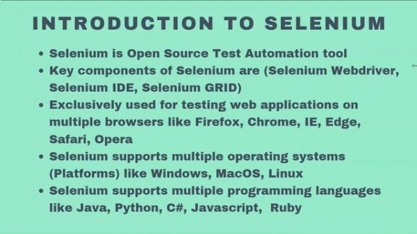 Selenium WebDriver Tutorial #1 - Introduction to Selenium