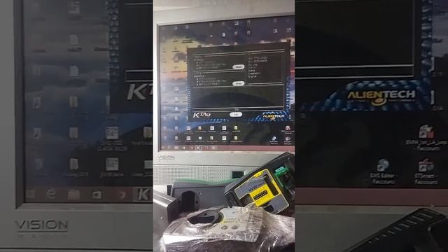 Siemens Sirius 32 ecu Read and write using K-tag. immo off смотреть онлайн