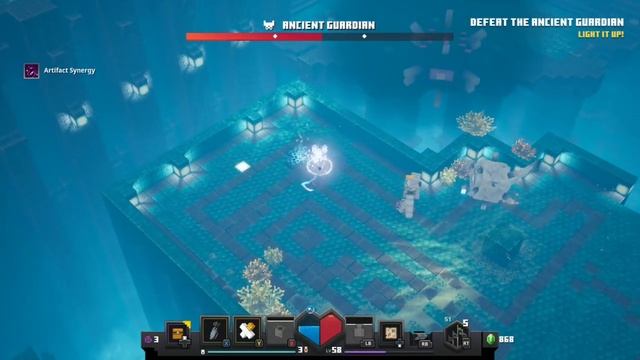 Minecraft Dungeons Ancient Guardian Boss