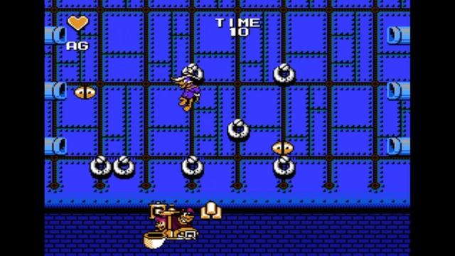 Dendy (Famicom,Nintendo,Nes) 8-bit Darkwing Duck уровень 7