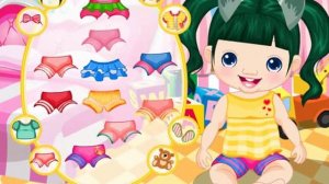 Бесплатные игры онлайн  Образ для маленькой девочки  Baby Hazel Game for kids