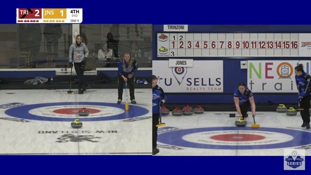 Jennifer Jones vs. Silvana Tirinzoni - FINAL - Stu Sells 1824 Halifax Classic смотреть онлайн