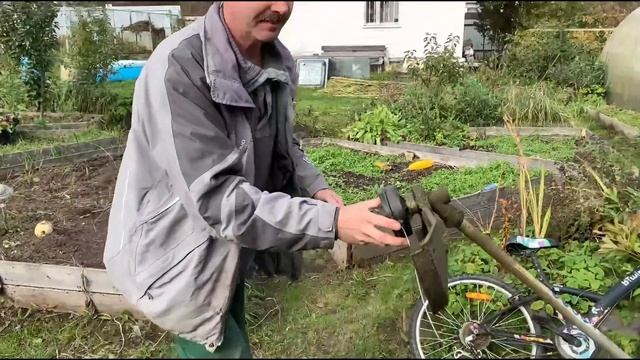 Тросик вместо лески на триммере/Неудачный эксперимент. смотреть онлайн
