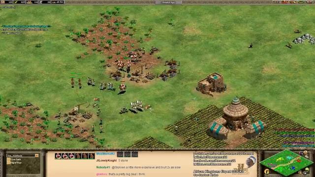 Aoe2 African Kingdoms: Expert 3v3s #2 (Game 5/5) (Valley) смотреть онлайн