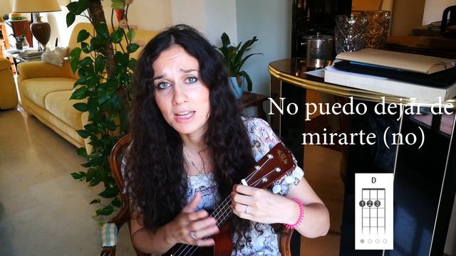 Suéltate el pelo Tini Ukulele Cover & Tutorial (acordes fácil)🎸 смотреть онлайн