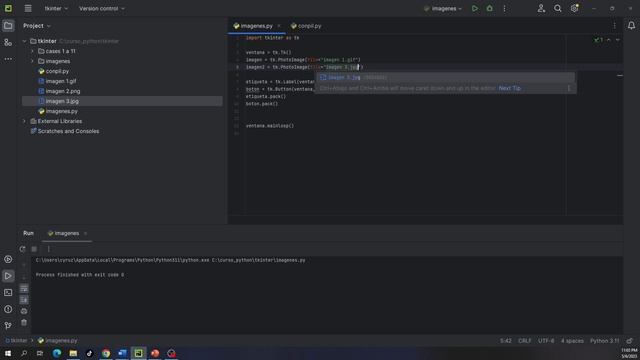 Curso de Tkinter Python: ¿Cómo Cargar y Manipular Imágenes en Tkinter con Python? con PIL! | E12 смотреть онлайн
