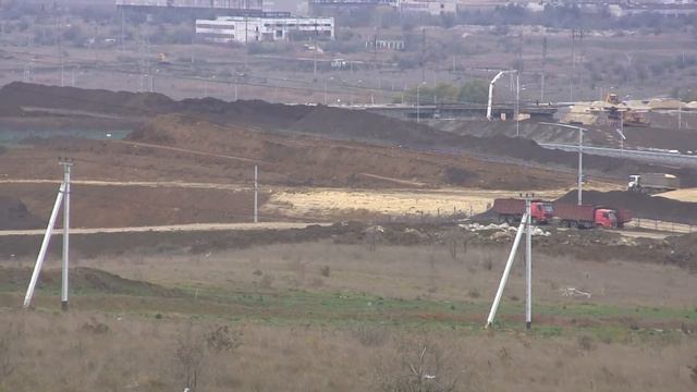 Долина "ВАДа". ШГС. Слона подогнали к эстакаде петли досмотрового Керчь. смотреть онлайн