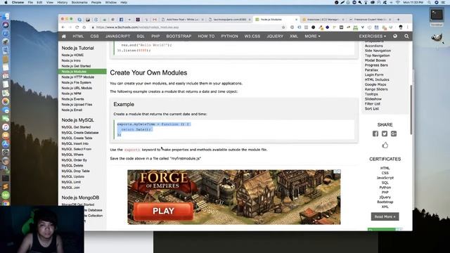 Learning How Node JS Work Part 2 смотреть онлайн