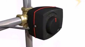 Установка привода Esbe ARA на клапан VRG