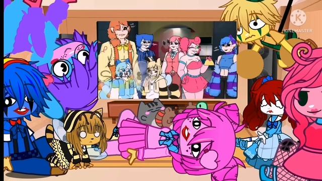 Past Poppy Playtime reacts to 2 minutes summary of Playtime Chapter 2 + more!! | Part 1|PLS READ DE смотреть онлайн