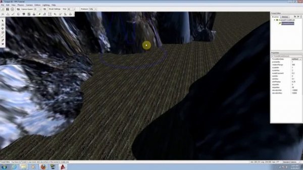 Torque 3D Game Engine - Tutorial 2 - Forest, Painter and Terrain Editor