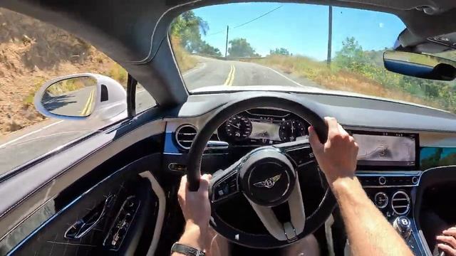 2023 Bentley Continental GT Speed - POV Canyon Blast (Binaural Audio) смотреть онлайн