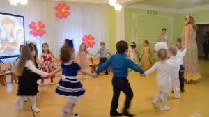 Весенний хоровод, утренник 8 МАРТА, младший возраст