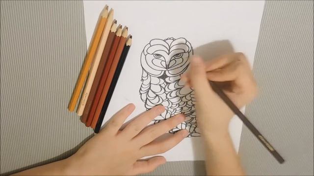 Как Нарисовать Сову в Стиле Дудлинг смотреть онлайн