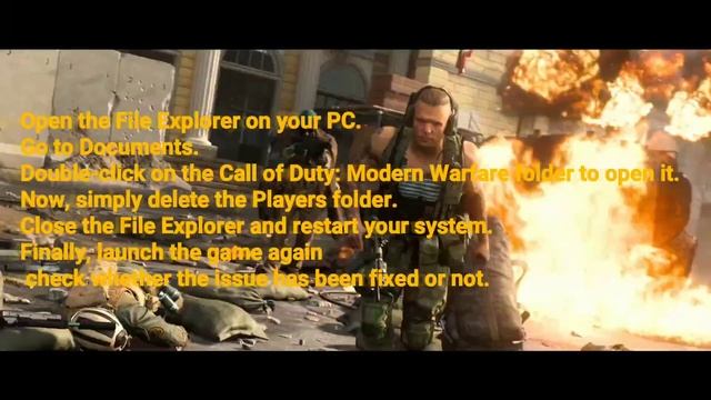 How to fix call of duty modern warfare fatal error смотреть онлайн