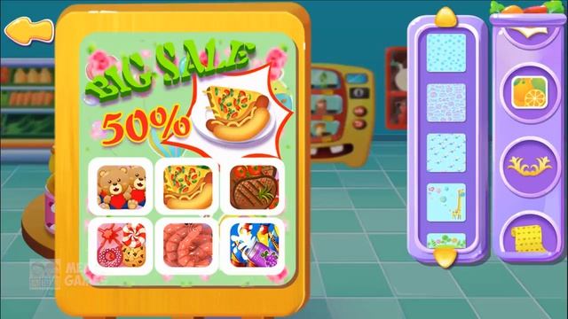 [ Game for Kids ] Kitty Supermarket Manager | Kids Learn Shopping | Fun Children Game смотреть онлайн