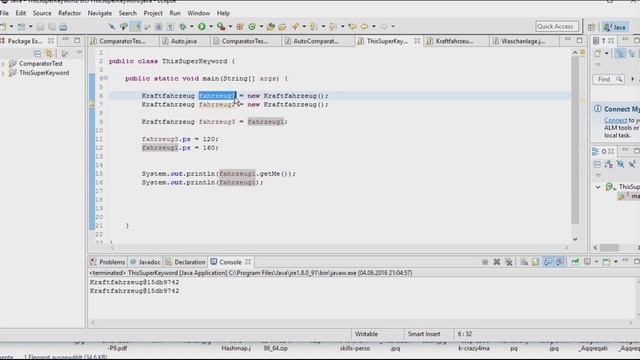 Java this! Ein verwirrendes Schlüsselwort? смотреть онлайн