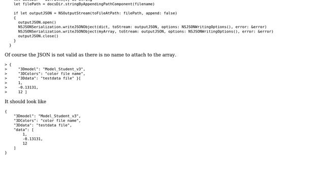 How to write JSON mixed mode data? смотреть онлайн