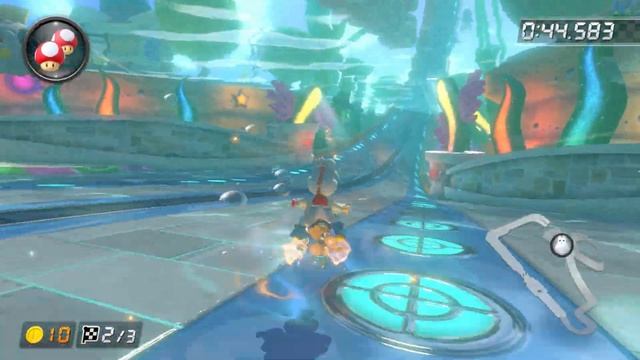 Water Park [150cc] - 1:39.307 - Vincent (Mario Kart 8 Deluxe World Record) смотреть онлайн
