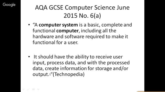 AQA GCSE Computer Science ExamJune 2015 смотреть онлайн