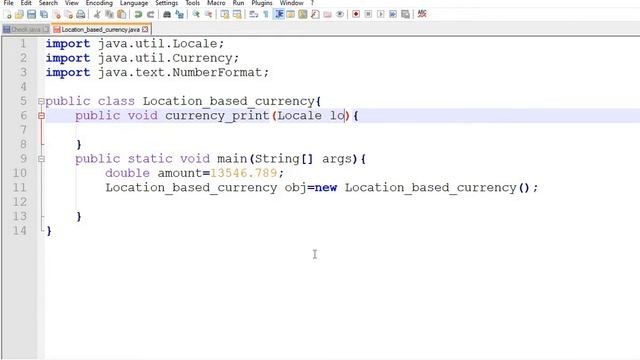Location based currency in Java смотреть онлайн