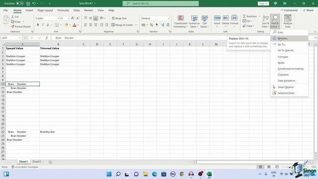 How to Remove Spaces in Excel смотреть онлайн