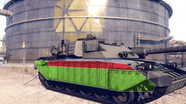 Лучший ОБТ 7 / Challenger 1 / Краткий обзор / Armored Warfare смотреть онлайн
