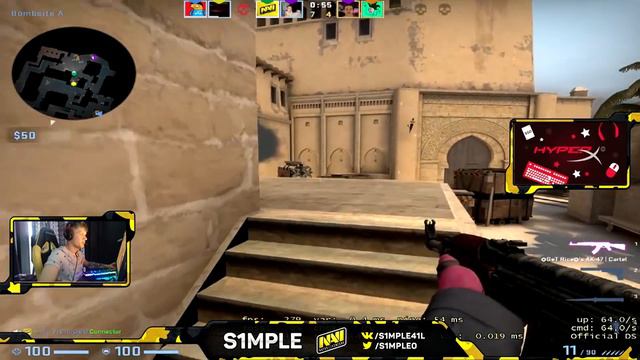 S1MPLE ДАЛ ДВА ЖЕСТКИХ ЭЙСА ЗА КАТКУ | СИМПЛ БЕЗ ШАНСОВ РАЗНОСИТ ОППОНЕНТОВ В ММЕ