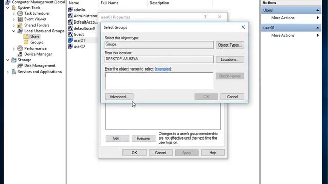 Windows 10 - Tutorial 18 - Adding Users to the Administrators Group смотреть онлайн