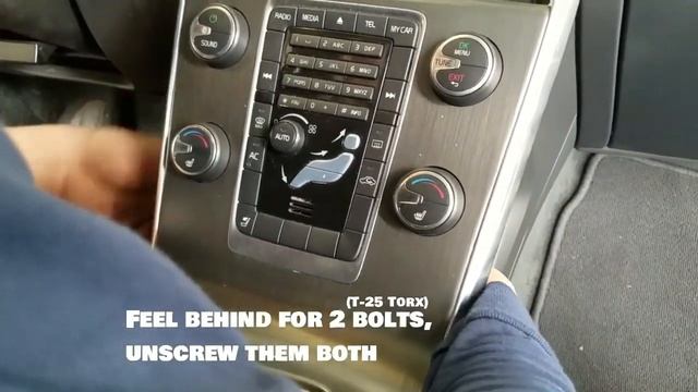 How To Remove CD Player radio on 2011-2018 Volvo S60 смотреть онлайн