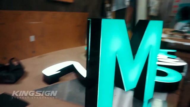 LED LETER HURUF TIMBUL ACRYLIC | KINGSIGN.id смотреть онлайн