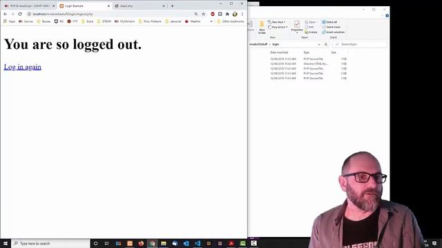 PHP & JavaScript: Module 5a, Section 2 Session Management Examples смотреть онлайн