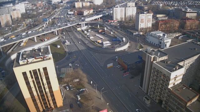 Москва - Нижегородская улица - веб камера 23.03.2020, 13:56 смотреть онлайн