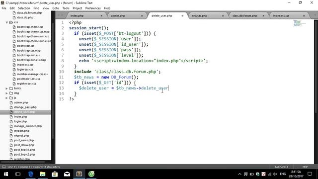 Create Forum Use PHP and Bootstrap Part 103 смотреть онлайн