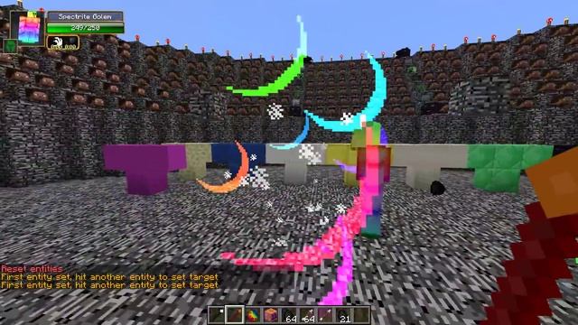 Spectrite Golem Vs. Extra Golems in Minecraft смотреть онлайн