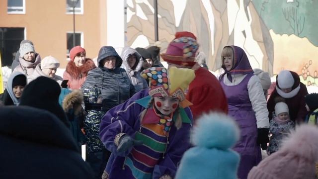 Масленица в дизайн-квартале МОЁ и ЖК "Клевер Парк" смотреть онлайн