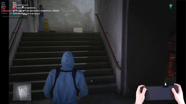 Steam Deck Gameplay - Hitman 3 - Epic Games Store - Heroic Game Launcher смотреть онлайн