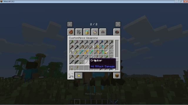 MINECRAFT - Custom NPC's Mod Weapon's смотреть онлайн