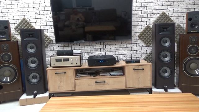 Краткий обзор и пример звучания акустики JBL Studio 698 + усилитель Hegel H100 смотреть онлайн