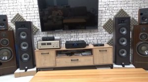 Краткий обзор и пример звучания акустики JBL Studio 698 + усилитель Hegel H100