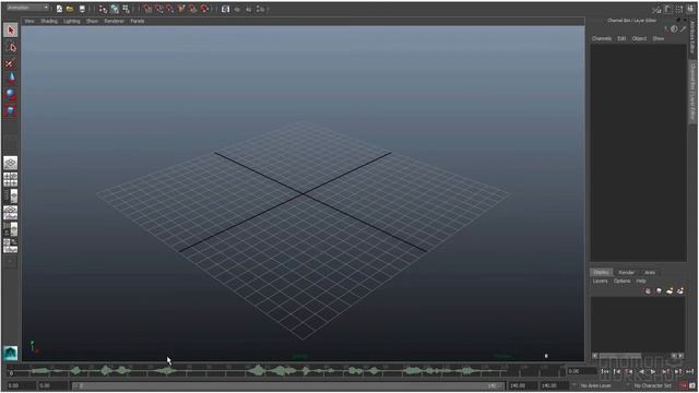 2.2 Создание референса. Настройка рабочего пространства в Maya смотреть онлайн