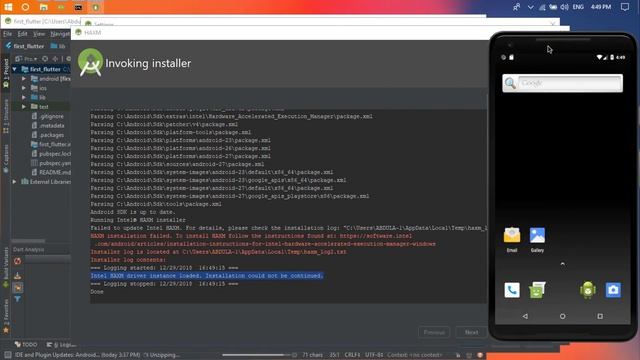 How to Solve Can't Install Update Intel HAXM 7.3.2 on Android Studio - HAXM Driver Instance Loaded смотреть онлайн