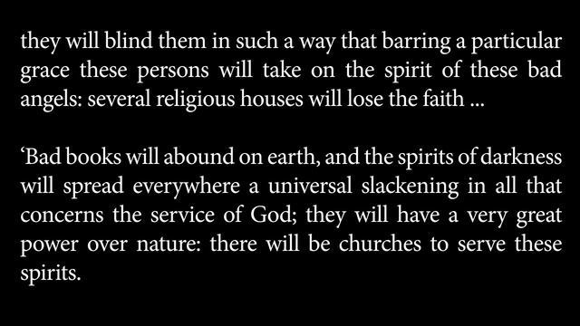 Our Lady of La Salette - A Terrible Warning смотреть онлайн