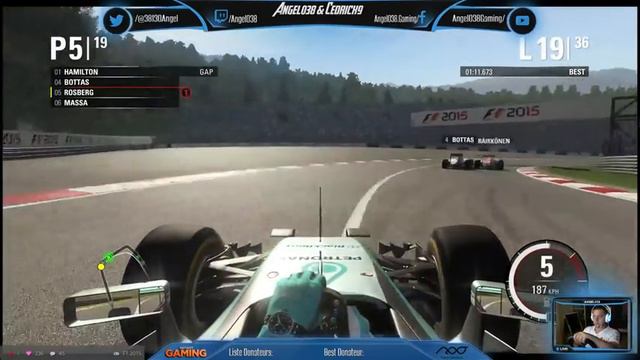 [FR HD] Redif du Live - GP d'Autriche - Rosberg - F1 2015 смотреть онлайн