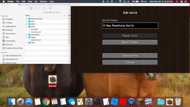 How to Change the Icon on a Local Minecraft World смотреть онлайн